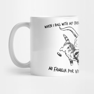 Familia por Vida - black Mug